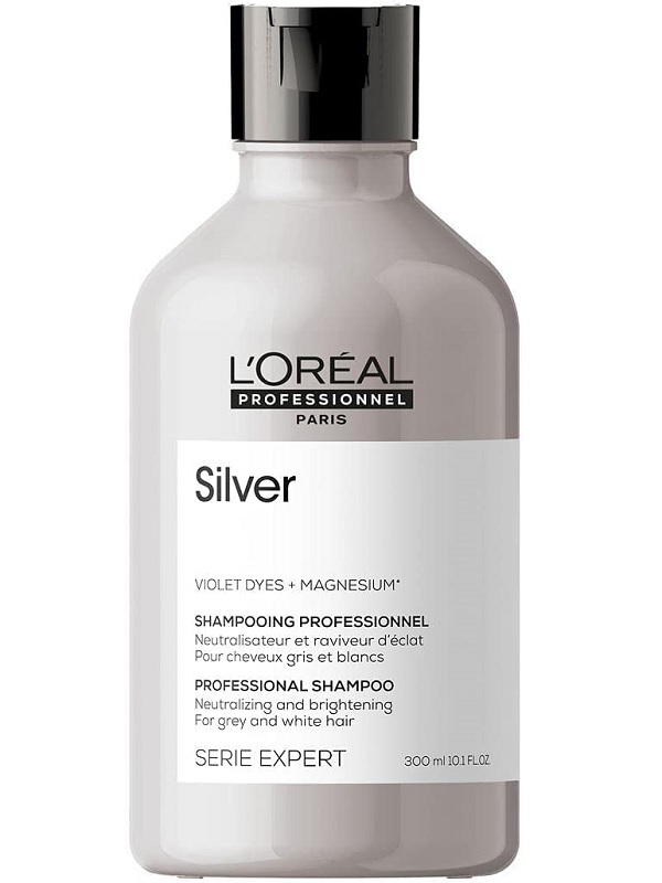 شامپو نقره ای برای موهای خاکستری، سفید یا بلوند روشن لورآل