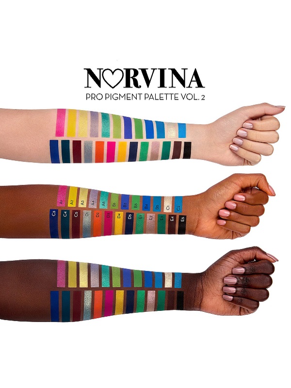 ansh norvina® Pro Pigment Palette Vol for Face & Body
